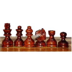 Magnetic Travel Chess set with Drawer 5″ Golden Rosewood Sheesham wood